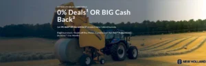 Read more about the article 0% Deals¹ OR BIG Cash Back² – Agricultural Balers