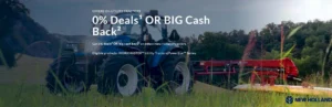 Read more about the article 0% Deals OR BIG Cash Back – Agricultural Tractors