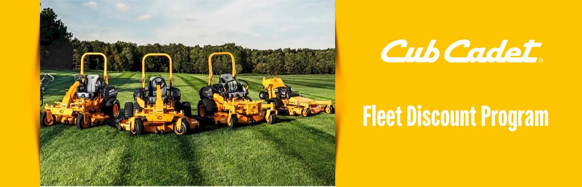 Read more about the article Fleet Discount Program – Residential Lawn Mowers