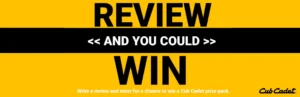 Read more about the article Review And You Could Win – April 2026 Ratings & Reviews Giveaway – Residential Lawn Mowers